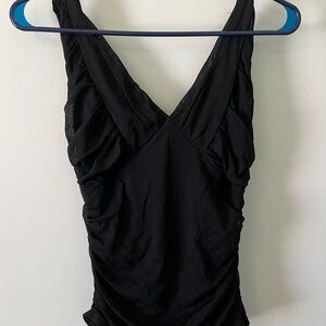 Elegant Black Sleeveless top